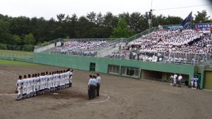 第101回全国高等学校野球選手権山梨県大会が開幕しました