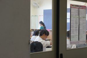 普通科1･2年生登校学習会が始まりました