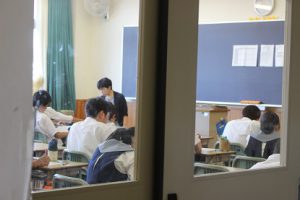 普通科1･2年生登校学習会が始まりました