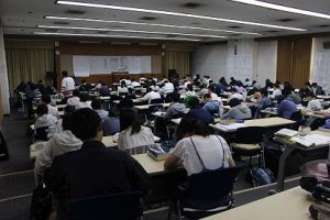 令和元年度理数科夏期宿泊学習会の様子です