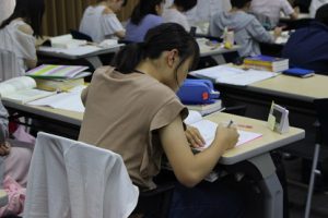 令和元年度理数科夏期宿泊学習会の様子です