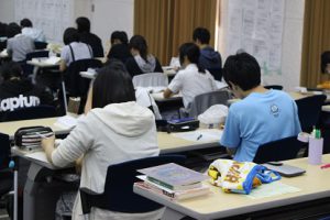令和元年度理数科夏期宿泊学習会の様子です