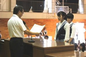 納め式を行いました