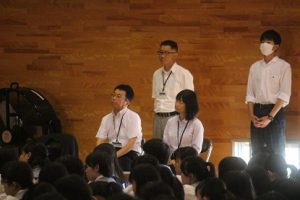 令和元年8月20日（火）学校が始まりました