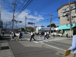 令和元年度第3回マナーアップ運動が行われました