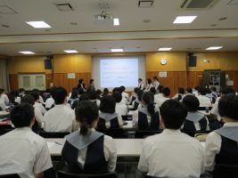 令和元年度  第3学年面接ガイダンスが行われました