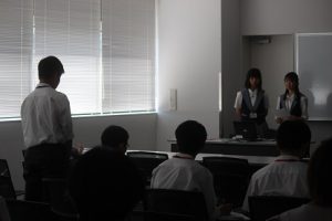 山梨県立吉田高等学校 粟井英朗環境財団助成事業 理数科 課題研究 発表会が行われました