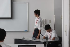 山梨県立吉田高等学校 粟井英朗環境財団助成事業 理数科 課題研究 発表会が行われました