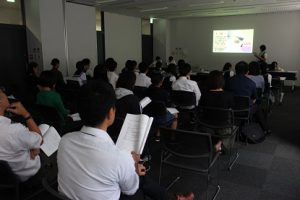 山梨県立吉田高等学校 粟井英朗環境財団助成事業 理数科 課題研究 発表会が行われました