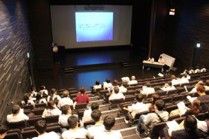 山梨県立吉田高等学校 粟井英朗環境財団助成事業 理数科 課題研究 発表会が行われました