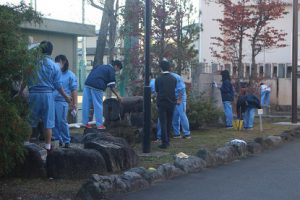 令和元年度1学年環境美化活動が行われました