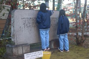令和元年度1学年環境美化活動が行われました