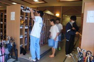 令和元年度1学年環境美化活動が行われました