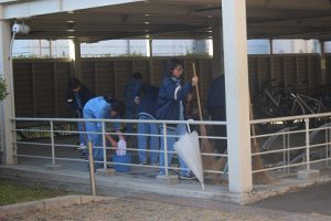 令和元年度1学年環境美化活動が行われました