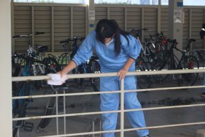 令和元年度1学年環境美化活動が行われました