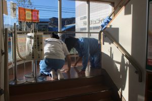令和元年度1学年環境美化活動が行われました