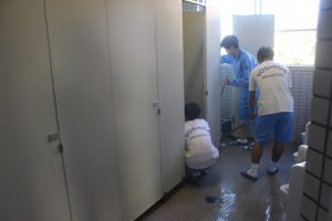 令和元年度1学年環境美化活動が行われました