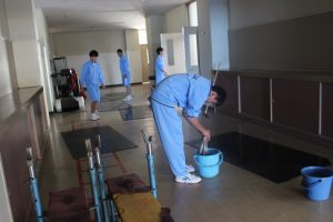 令和元年度1学年環境美化活動が行われました