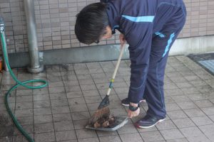 令和元年度1学年環境美化活動が行われました