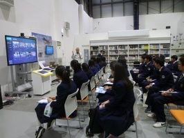 令和元年度理数科第2回企業見学会が行われました