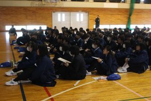 令和元年度1学年総合的な探究の時間｢富士山学｣ 学年発表会が行われました