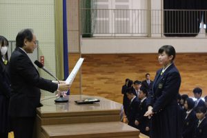 令和元年度納め式が行われました