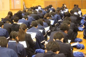 1学年総合的な探究の時間「富士山学Ⅱワークショップ」が行われました
