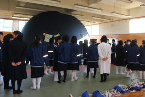 1学年総合的な探究の時間「富士山学Ⅱワークショップ」が行われました