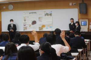 令和元年度 第２学年総合的な学習の時間「富士山学」全体発表の代表班が決定しました