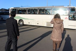 令和元年度第１学年スキー教室に出発しました