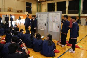 令和元年度 第２学年総合的な学習の時間「富士山学」研究発表会が行われました