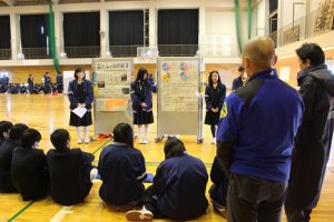 令和元年度 第２学年総合的な学習の時間「富士山学」研究発表会が行われました