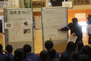 令和元年度 第２学年総合的な学習の時間「富士山学」研究発表会が行われました