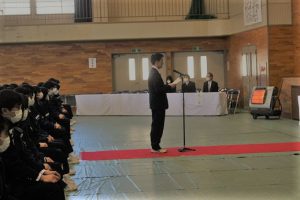 令和元年度同窓会入会式が行われました