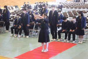 令和元年度表彰状授与式・記念品贈呈式が行われました