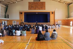 令和元年度 3学年離任式を行いました