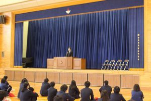 令和元年度 退任式を行いました