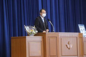 令和元年度 退任式を行いました