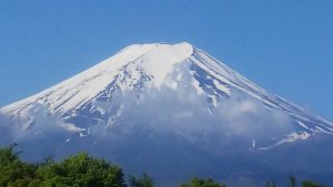 吉高の風景～富士山の農鳥～