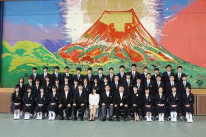 令和２年度 第71回山梨県立吉田高等学校入学式を行いました
