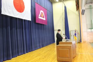 令和２年度 第71回山梨県立吉田高等学校入学式を行いました