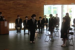 令和２年度 第71回山梨県立吉田高等学校入学式を行いました