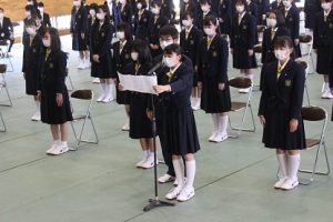 令和２年度 第71回山梨県立吉田高等学校入学式を行いました