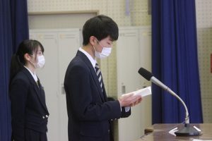 令和２年度 第71回山梨県立吉田高等学校入学式を行いました