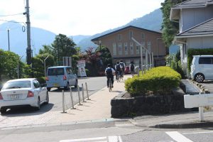 しなやかな心の育成プロジェクト・通学時マナーアップ運動が行われました