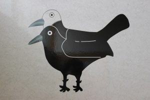 疫病退散「ヨゲンノトリ」がお目見えしました