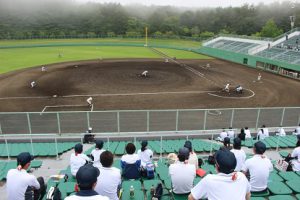 夏季県高校野球大会、山梨県高校夏季体育大会が始まりました