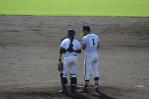 令和2年度夏季山梨県高校野球大会2回戦が行われました