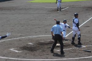 令和2年度夏季山梨県高校野球大会2回戦が行われました