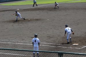 令和2年度夏季山梨県高校野球大会2回戦が行われました